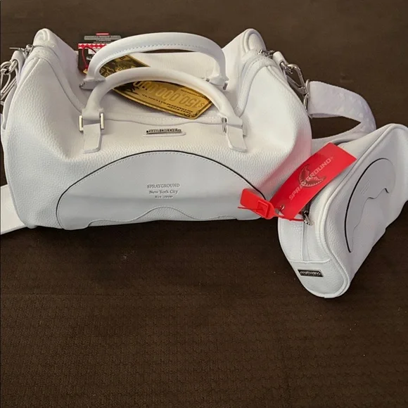 Sprayground mini duffle bag with matching pouch - Picture 11 of 11